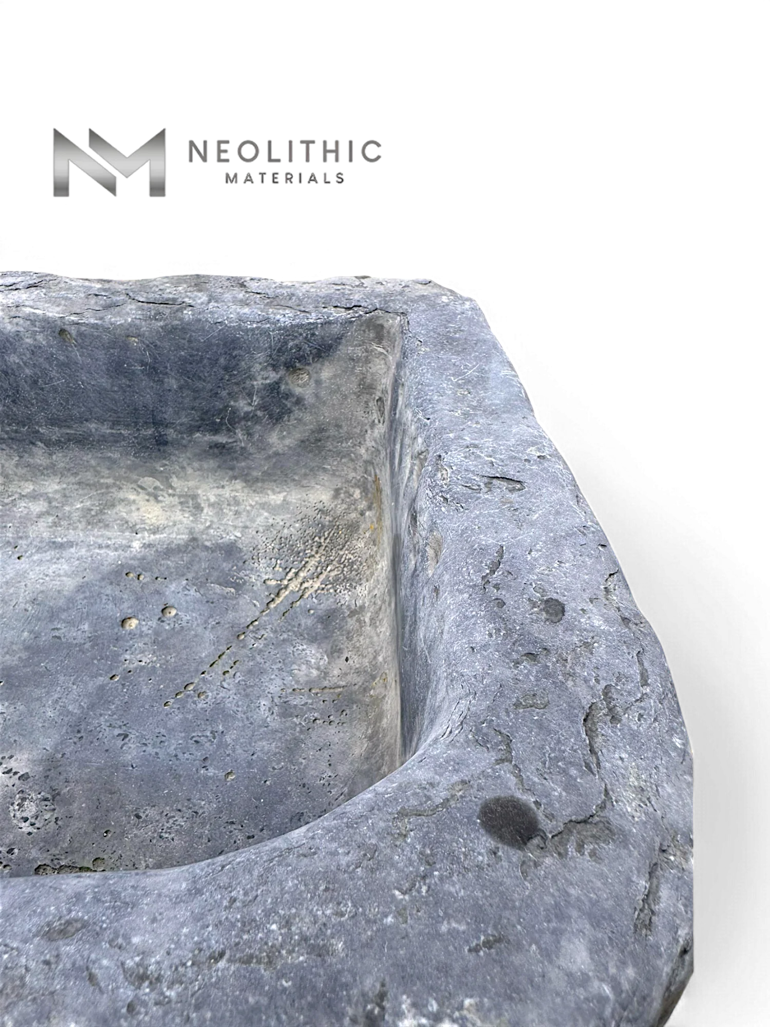 Antique Belgian Bluestone Sink - Image 2